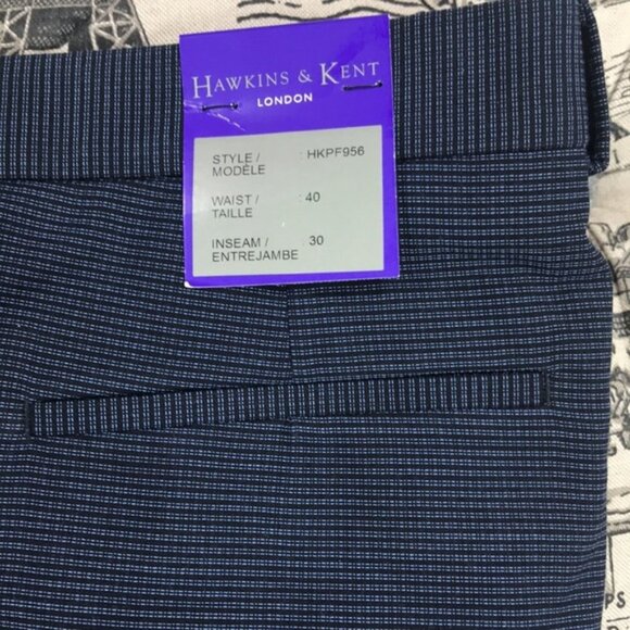 HAWKINS & KENT MODERN CLASSIC PANTS - Picture 9 of 9